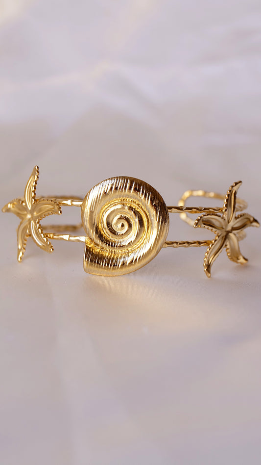 Bracelet jonc "CALYPSO" (ajustable)