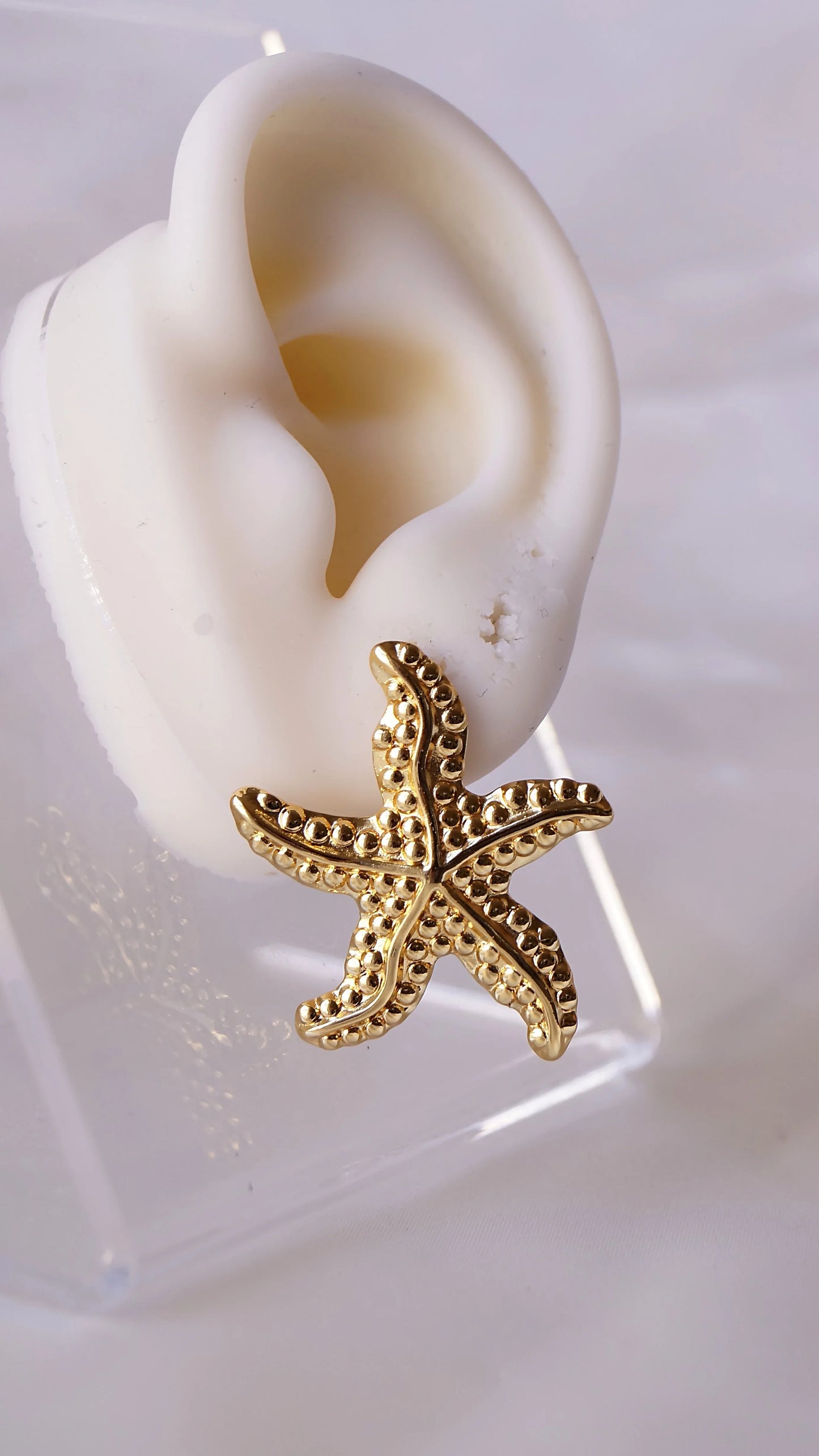 Boucles d'oreilles "LUNA" - Bleu Saphir