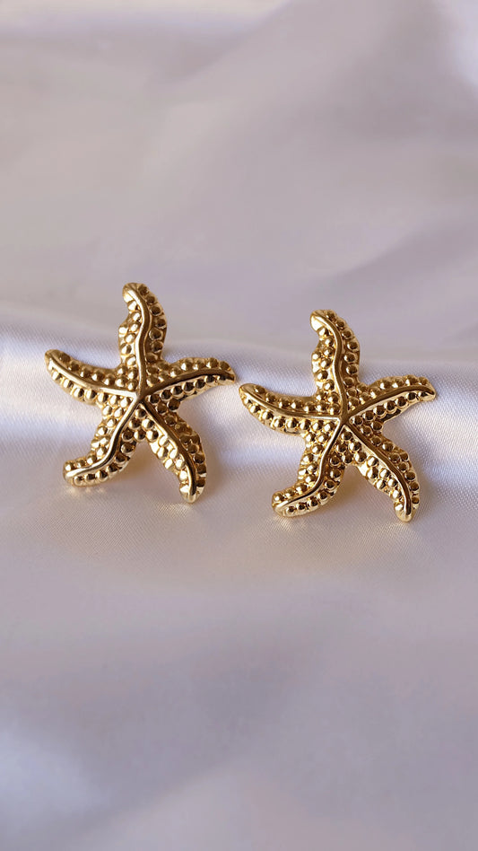 Boucles d'oreilles "LUNA" - Bleu Saphir