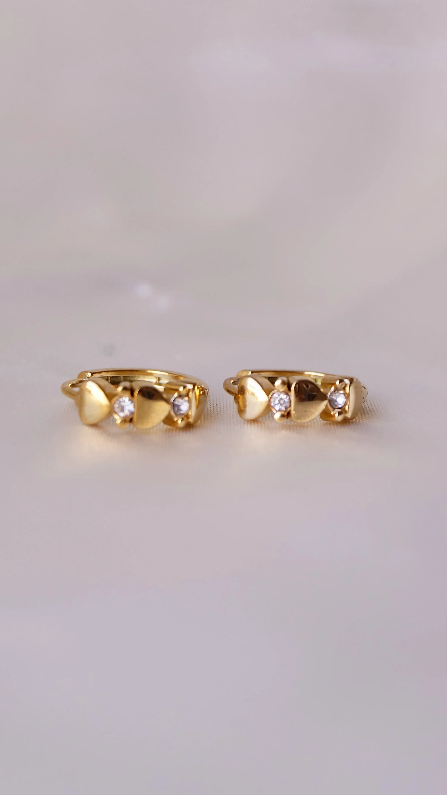 Boucles d'oreilles "LÉA" - Bleu Saphir