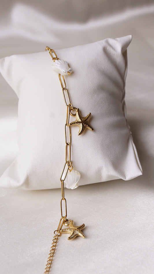 Bracelet "SOLEIL NACRÉ"