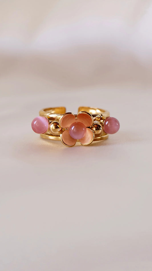 Bague "DOUCEUR" - Bleu Saphir