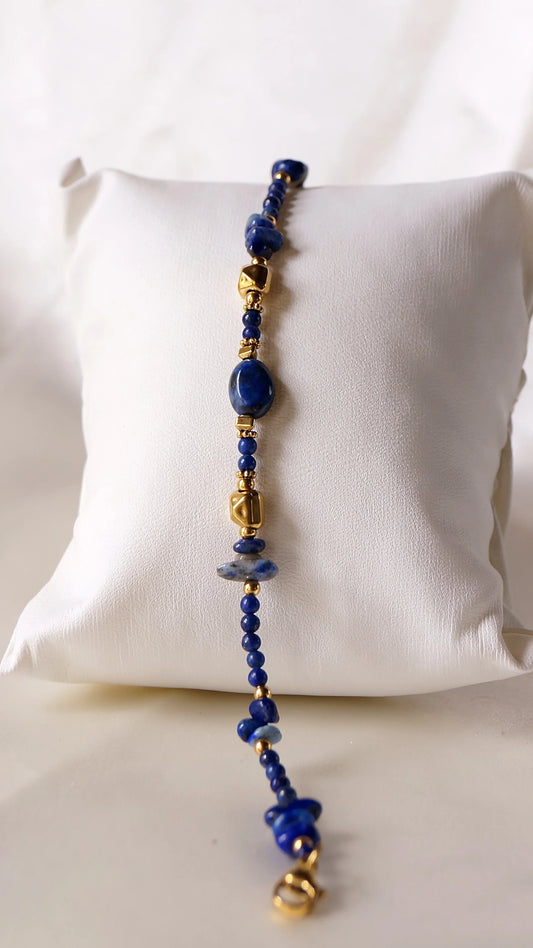 Bracelet "BLUE" - Bleu Saphir