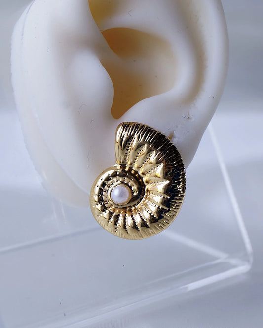 Boucles d'oreilles "STELLE" - Bleu Saphir