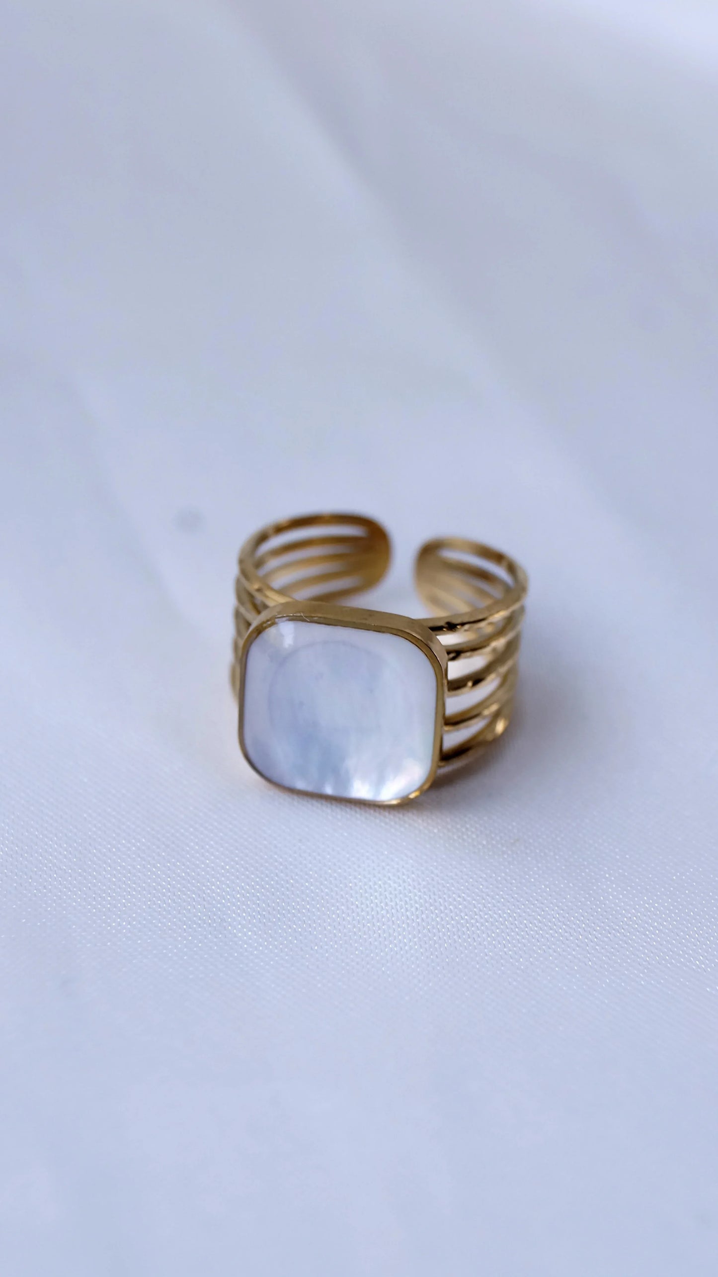 Bague "TENDRESSE" - Bleu Saphir