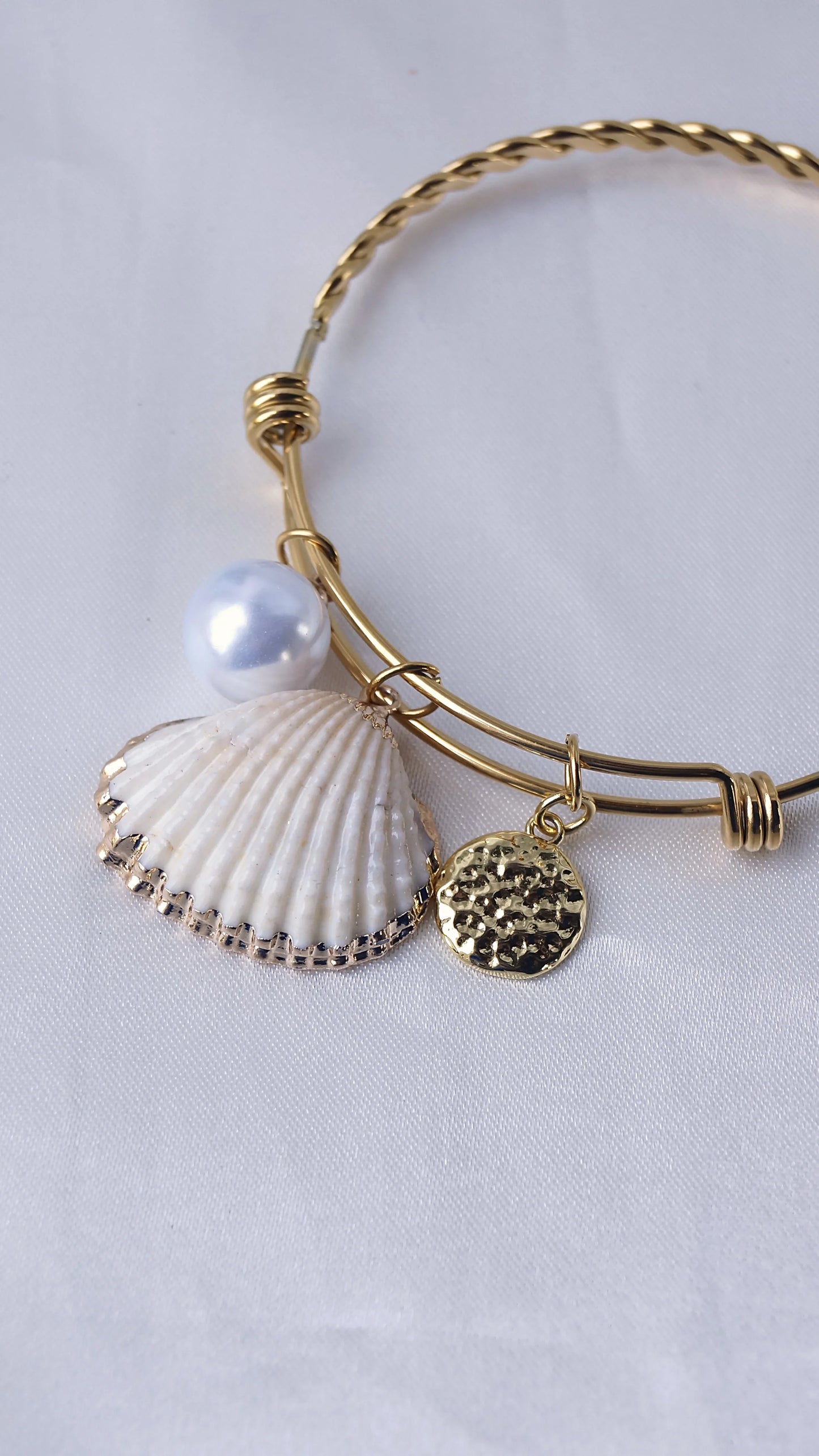 Bracelet Jonc "EVA" - Bleu Saphir