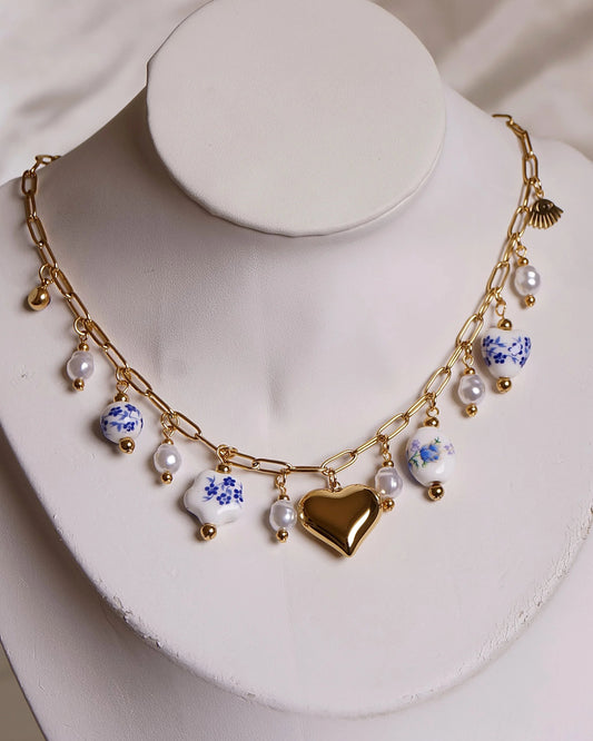 Collier "CHIC" - Bleu Saphir