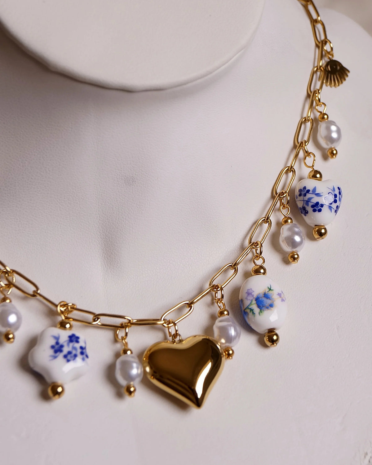 Collier "CHIC" - Bleu Saphir