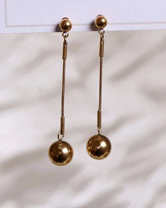 Boucles d'oreilles "JOLLY" - Bleu Saphir