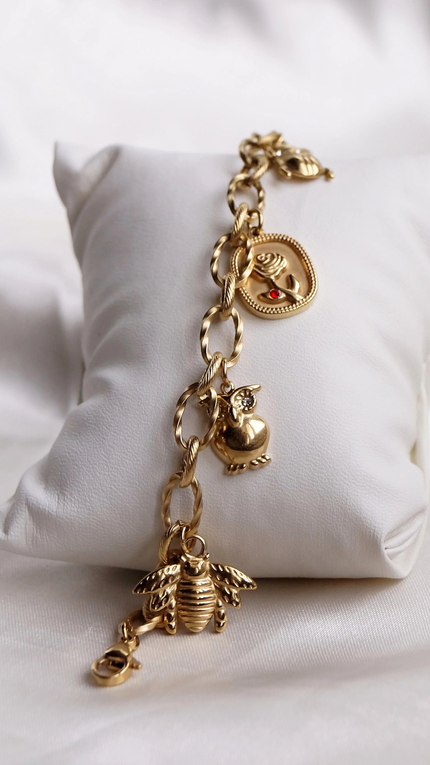 Bracelet "AUTOMNE" - Bleu Saphir