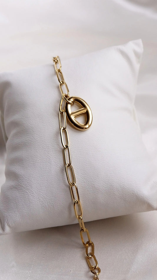 Bracelet "LEON" - Bleu Saphir