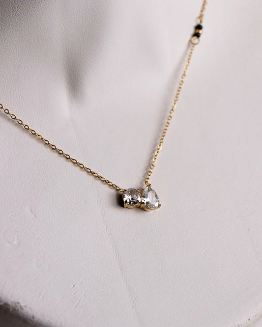 Collier "SOULMATE" - Bleu Saphir