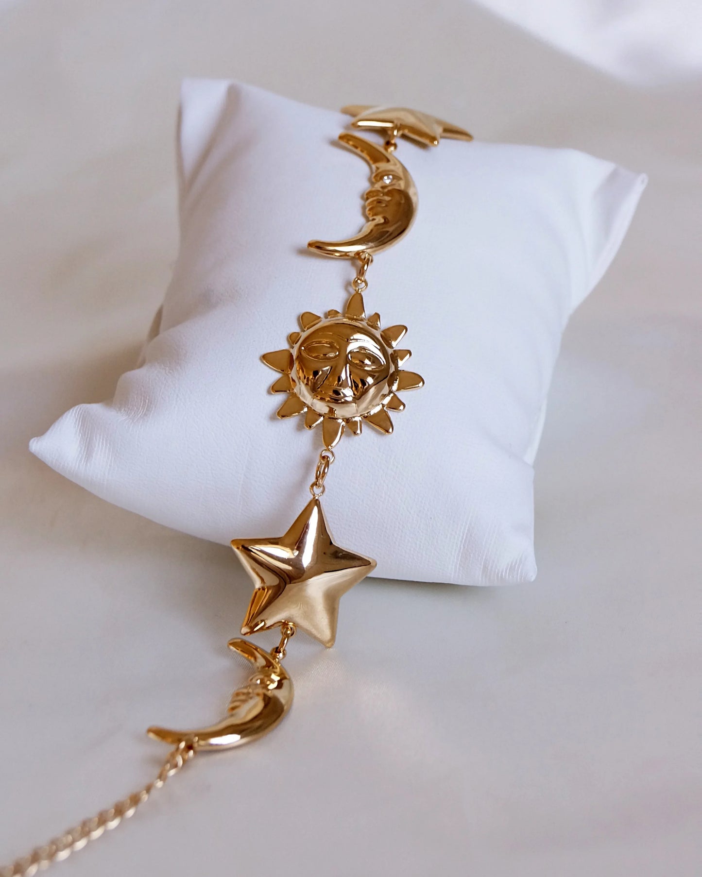 Bracelet "ASTRES" - Bleu Saphir