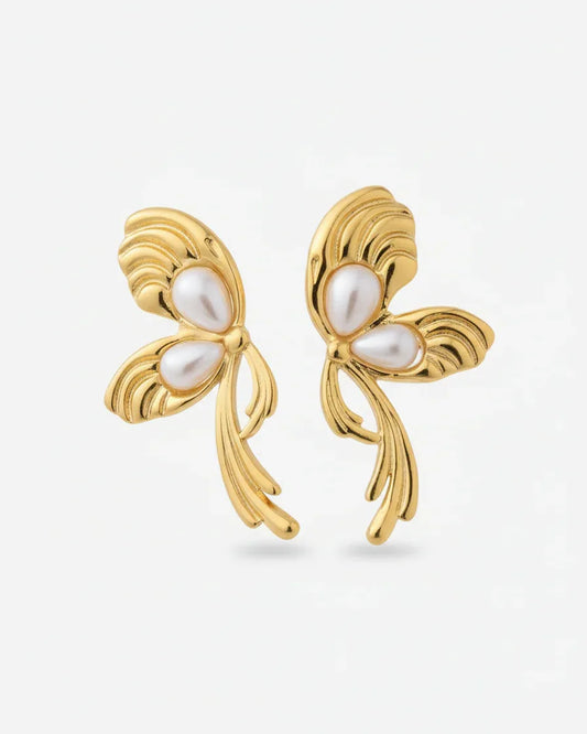 Boucles d'oreilles "BEVERLY" - Bleu Saphir