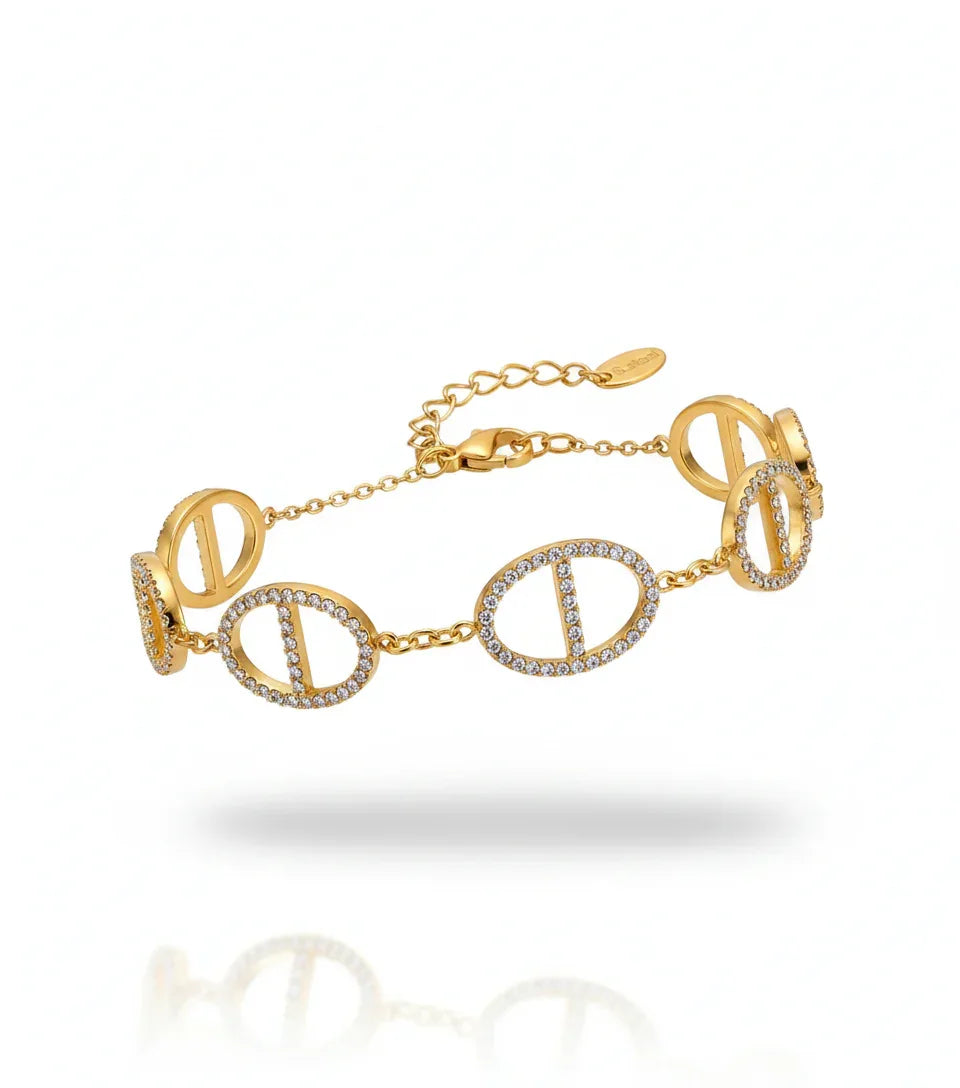 Bracelet "PRESTIGE" - Bleu Saphir