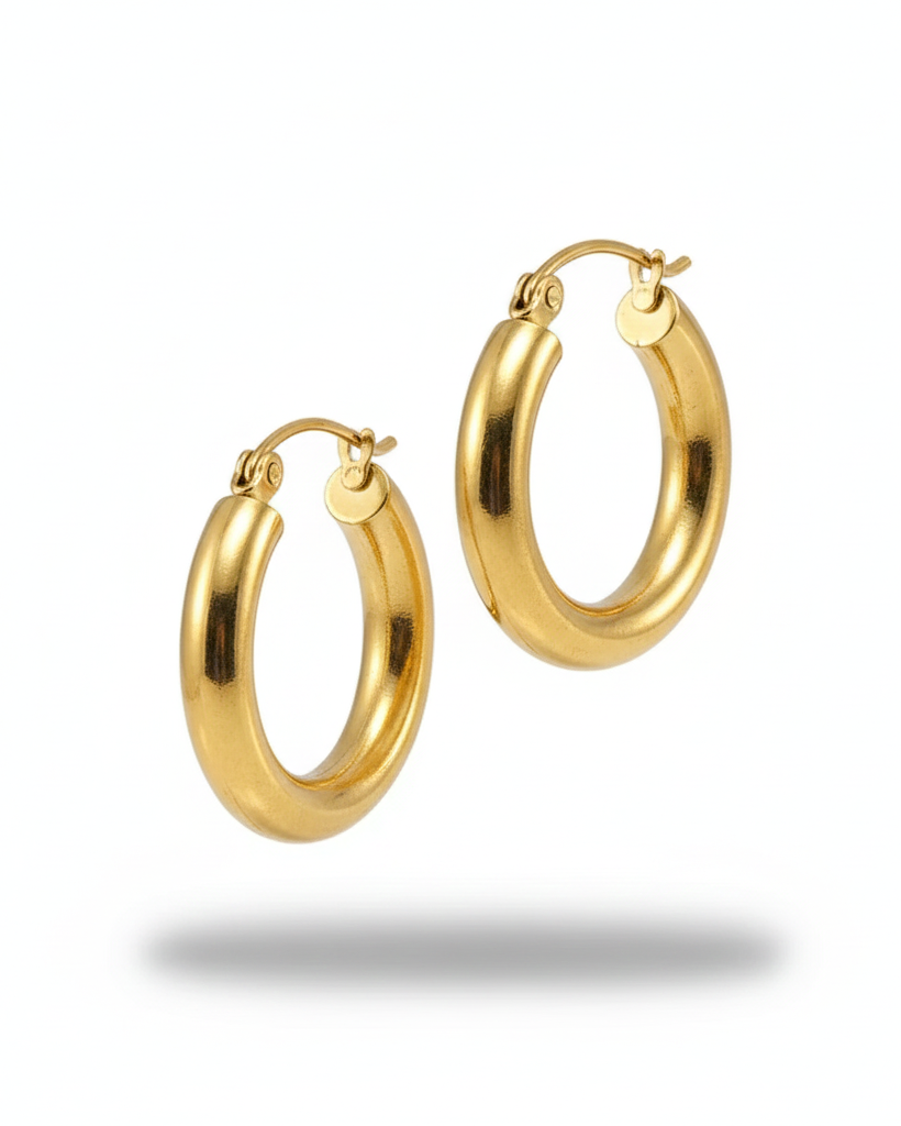 Boucles d'oreilles "WINNIE" - Taille moyenne