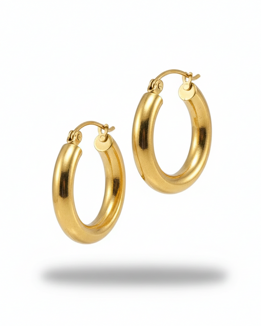 Boucles d'oreilles "WINNIE" - Taille moyenne