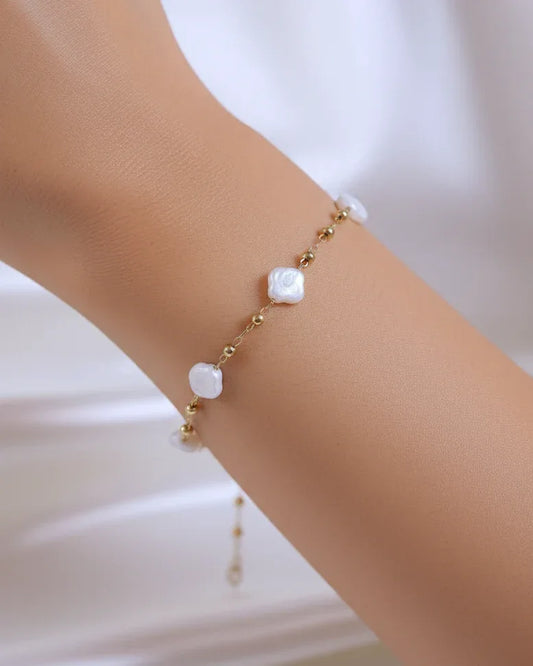 Bracelet "NORA" - Bleu Saphir