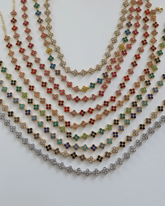 Collier "MONTAIGNE" - Bleu Saphir