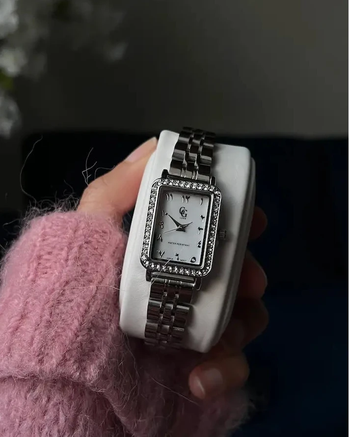 Montre "AMIRA" · Argenté