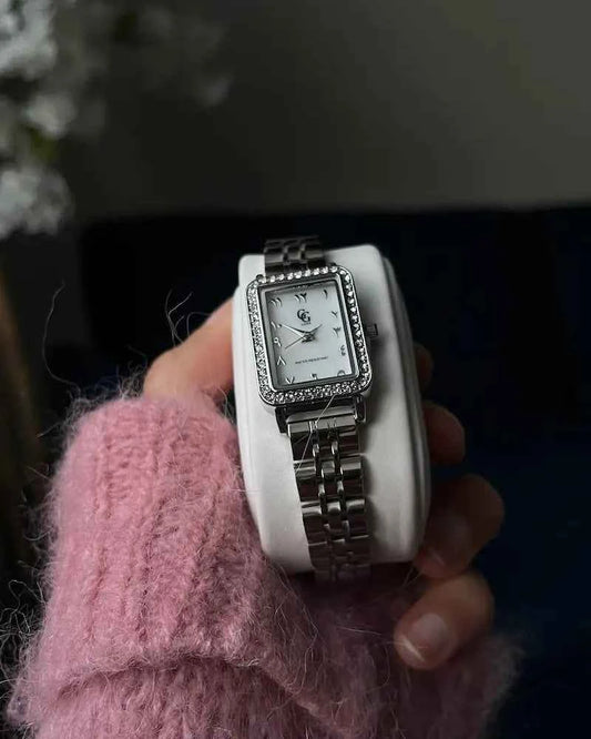 Montre "AMIRA" · Argenté