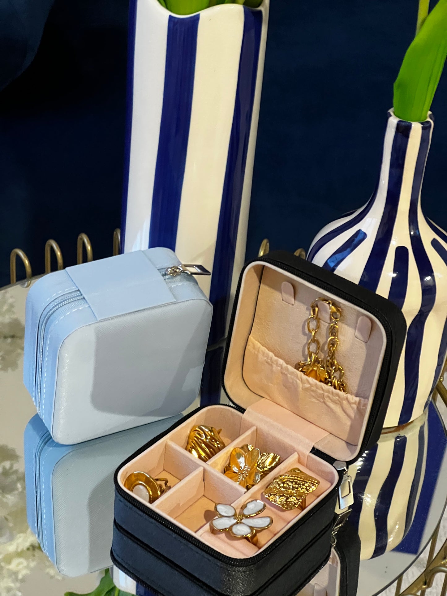 Boite à bijoux "L'Essentielle" (noire)