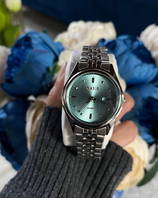 Montre "BABY BLUE" (unisexe) - Bleu Saphir