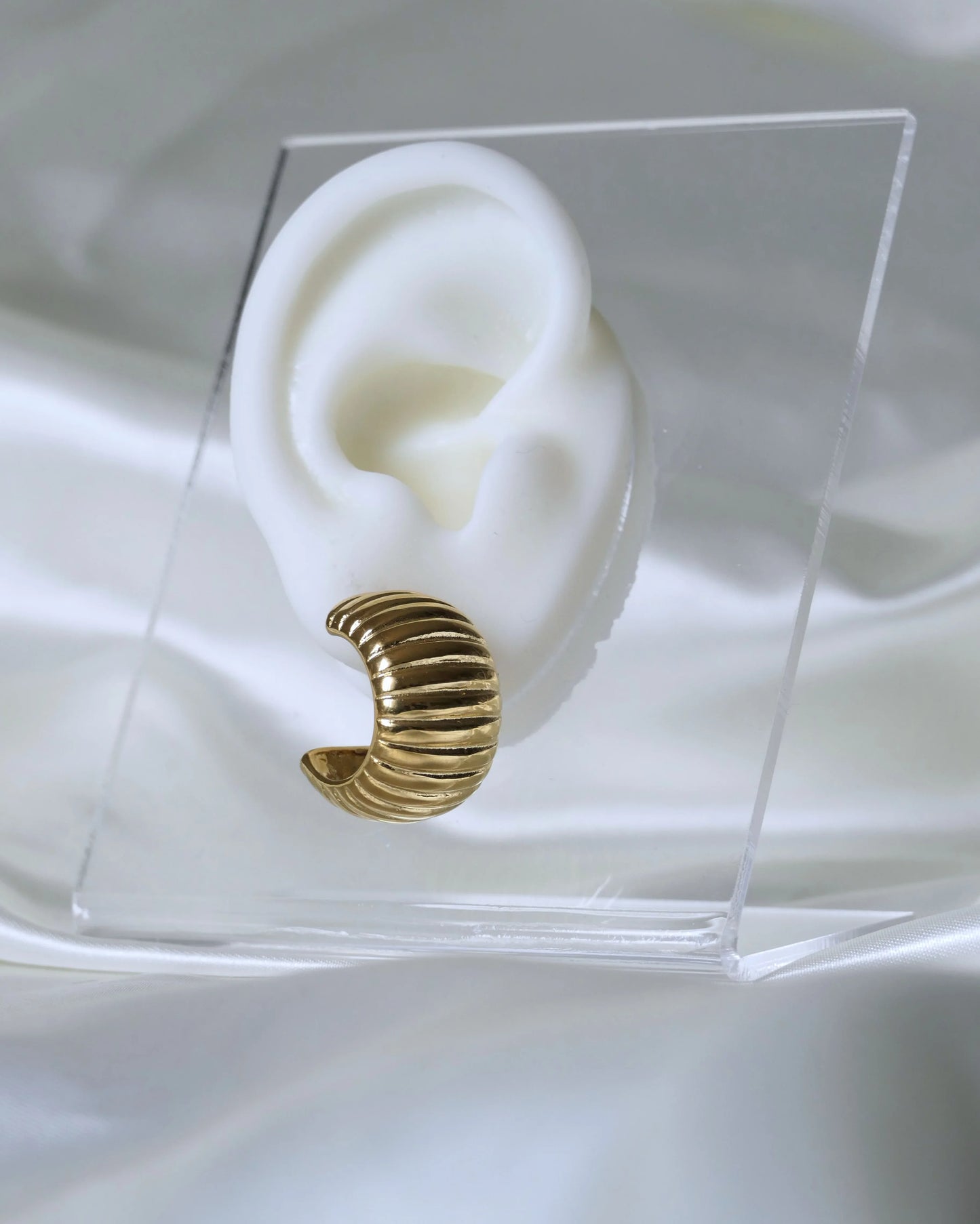 Boucles d'oreilles "DALIA" - Bleu Saphir