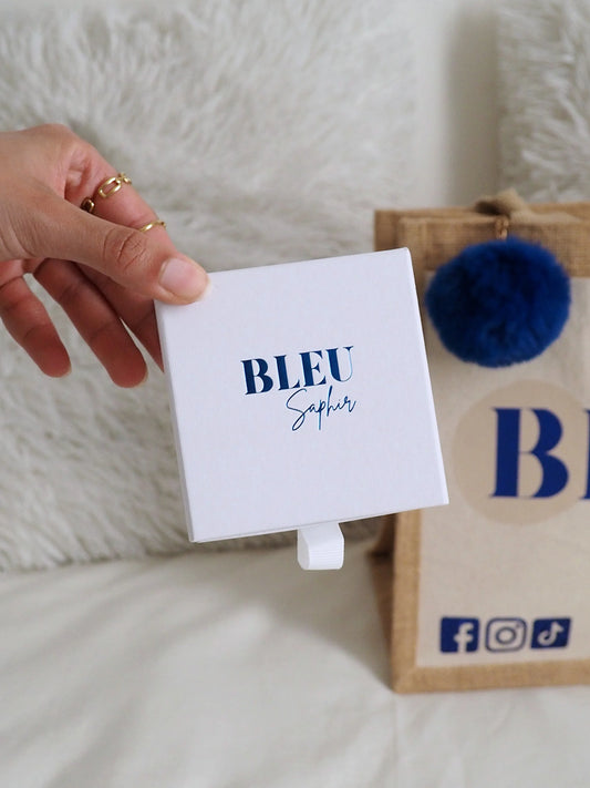 Écrin cadeau à offrir - Bleu Saphir