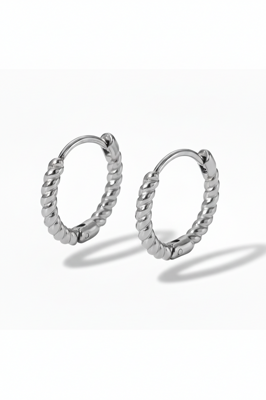 Boucles d'oreilles "TORSADE S"