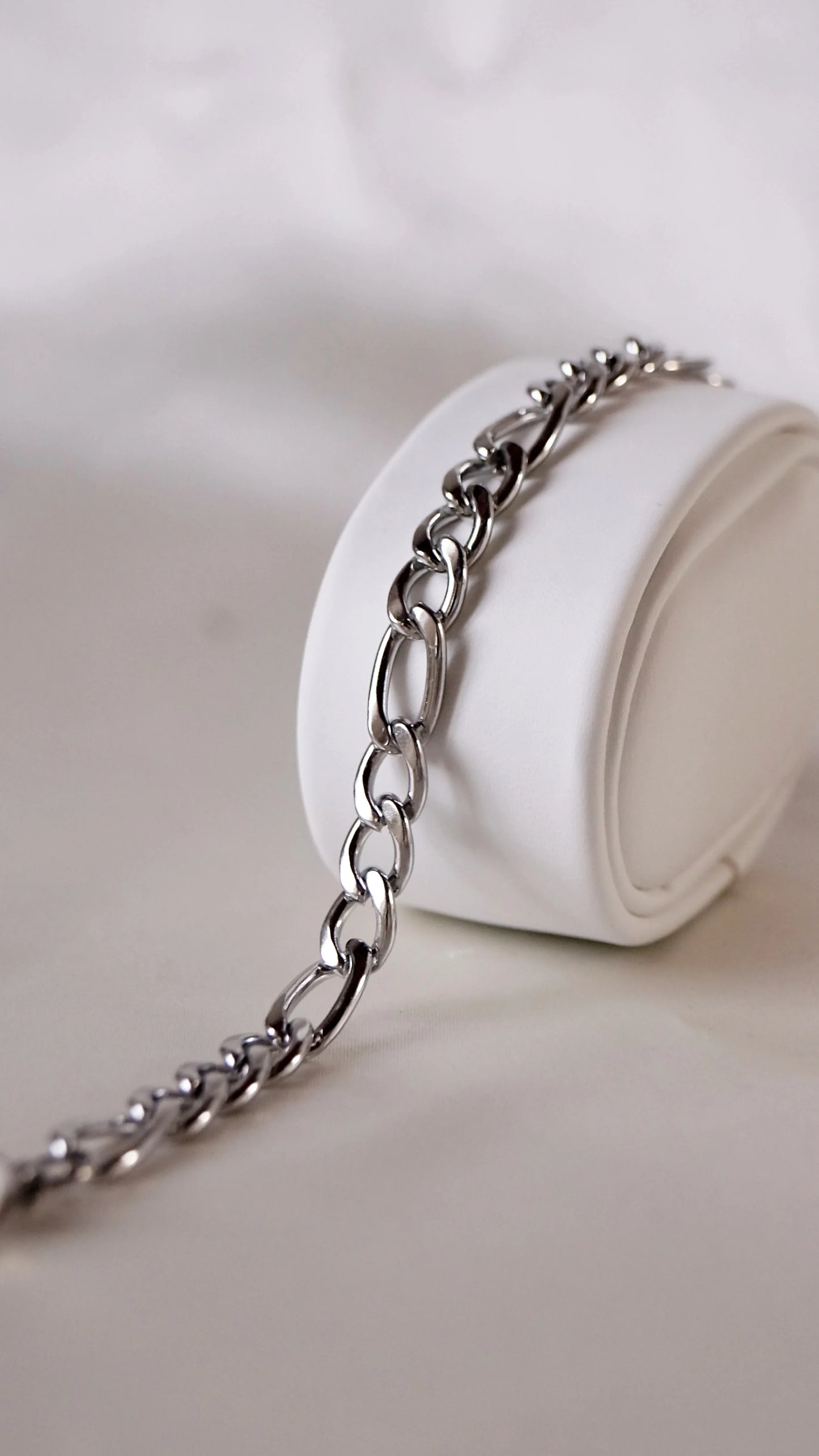 Bracelet gourmette · Homme - Bleu Saphir