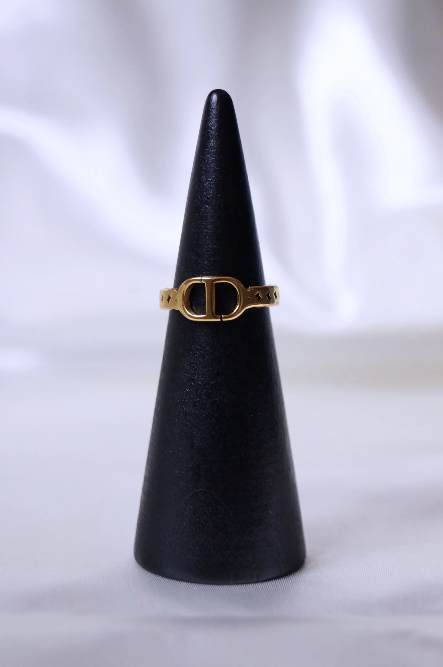 Bague "NICE" - Bleu Saphir