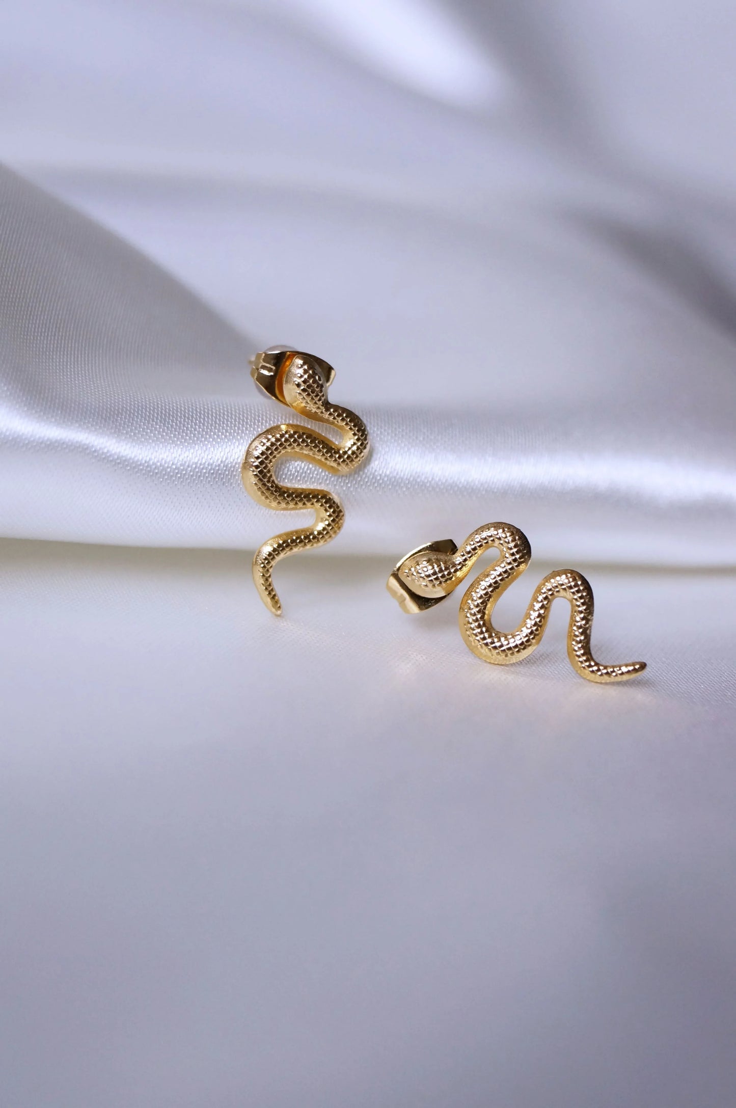 Boucles d'oreilles "KYOTO" - Bleu Saphir