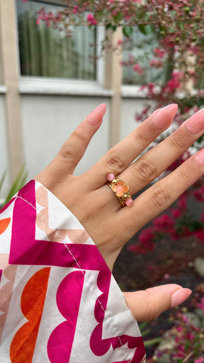 Bague "DOUCEUR" - Bleu Saphir