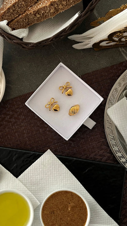 Boucles d'oreilles "LILI" - Bleu Saphir