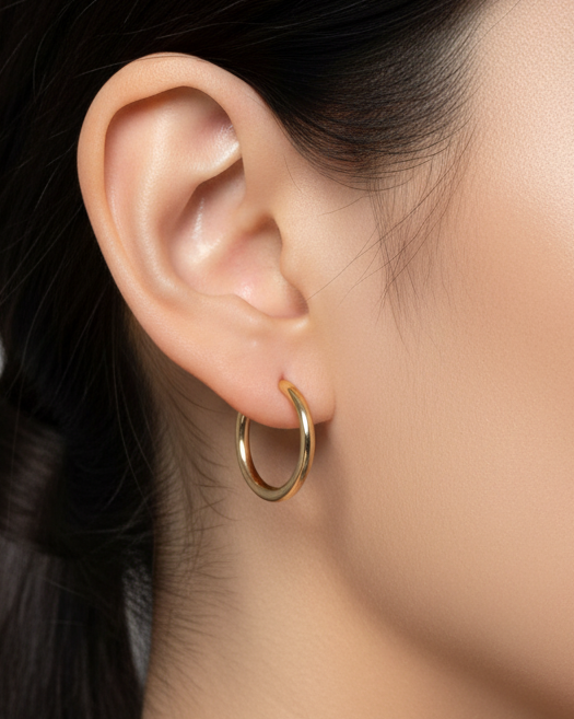 Boucles d'oreilles "ESSENTIELLE" - Taille M