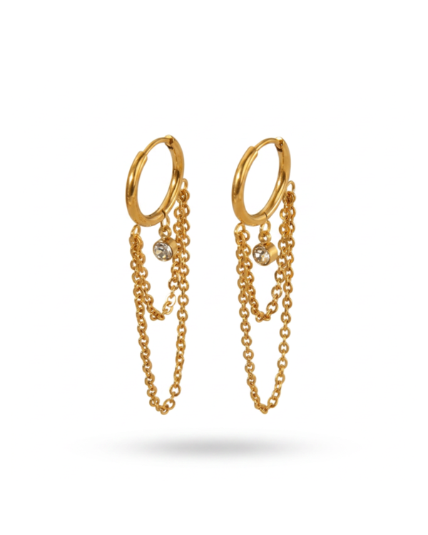 Boucles d'oreilles "CASCADE"