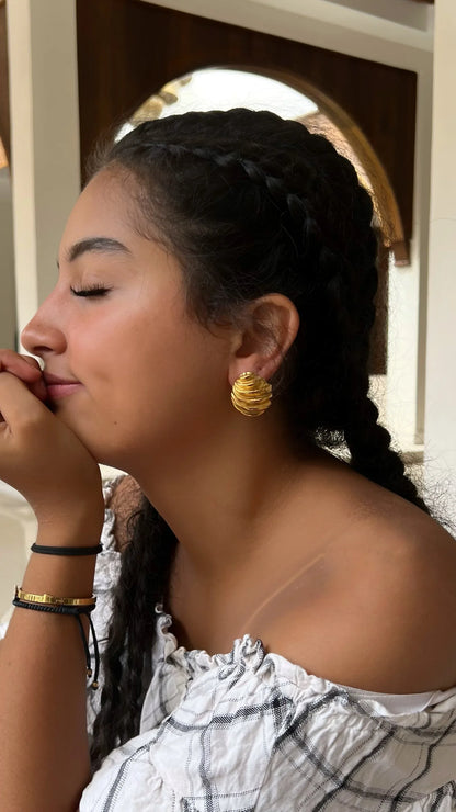 Boucles d'oreilles "FAVORITES" - Bleu Saphir