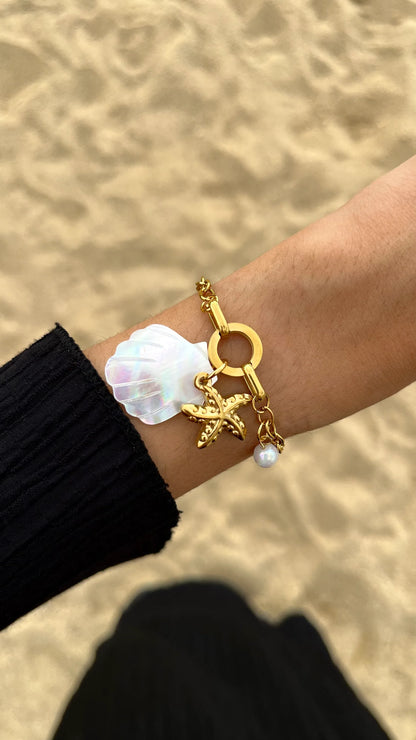 Bracelet "KYRA" - Bleu Saphir