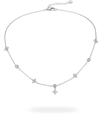 Collier "MONACO" - Bleu Saphir