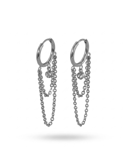 Boucles d'oreilles "CASCADE"