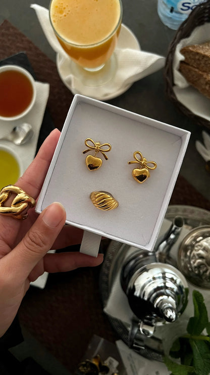 Boucles d'oreilles "LILI" - Bleu Saphir