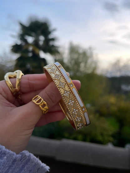 Combo de joncs « PARFAIT » - Bleu Saphir