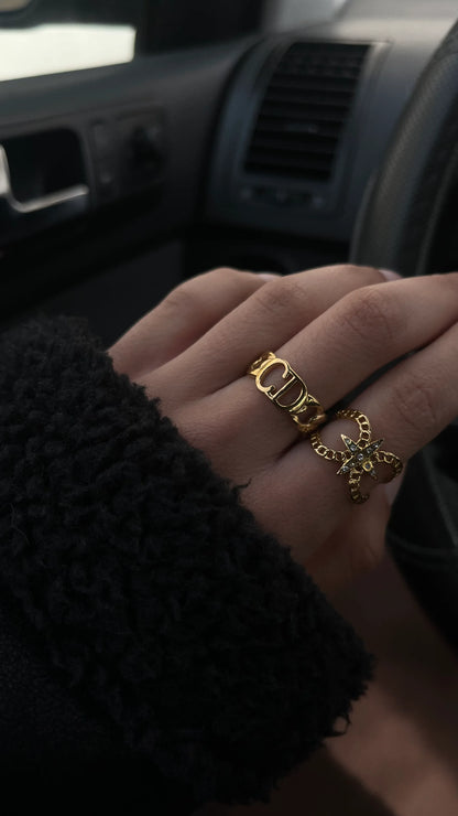 Bague "BELLA" - Bleu Saphir