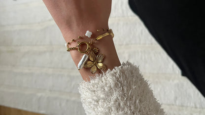 Bracelet "NYMPHEA" - Bleu Saphir