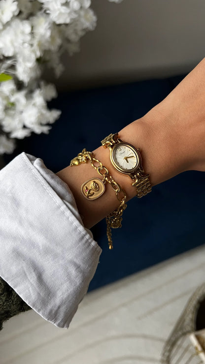 Bracelet "AUTOMNE" - Bleu Saphir