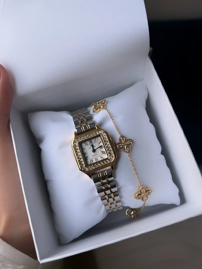 COFFRET MONTRE « HUDA » - Bleu Saphir