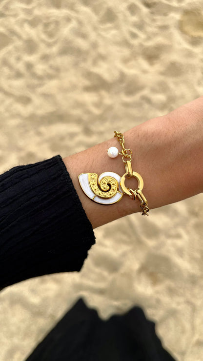 Bracelet "PAULA" - Bleu Saphir