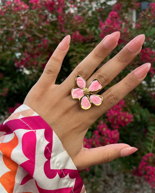 Bague "ROSY" · Rose
