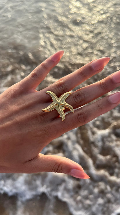 Bague "STARLIGHT" - Bleu Saphir